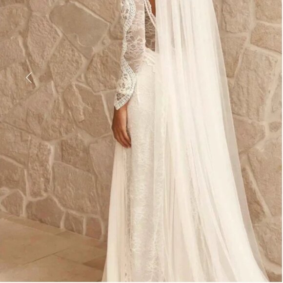 Grace Loves Lace White Bridal Veil - Grace Veil - Picture 6 of 13